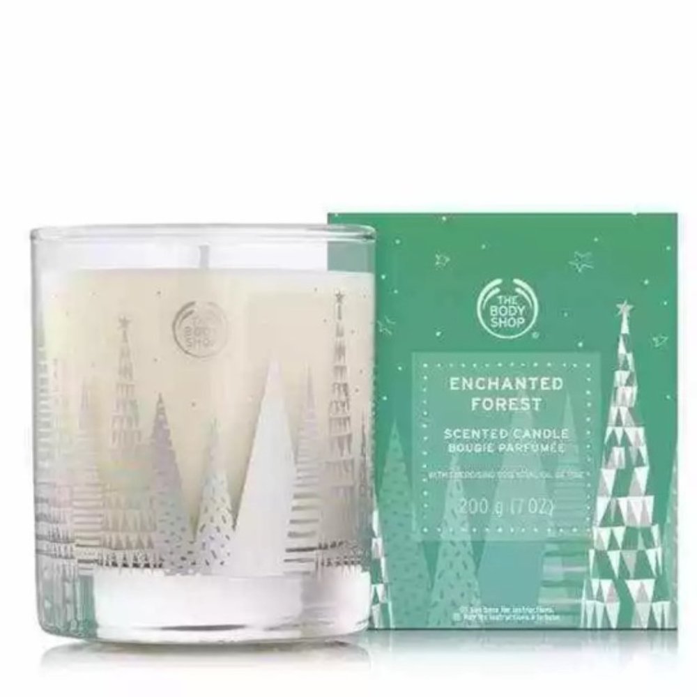The Body Shop Enchanted Forest Single Wick Candle